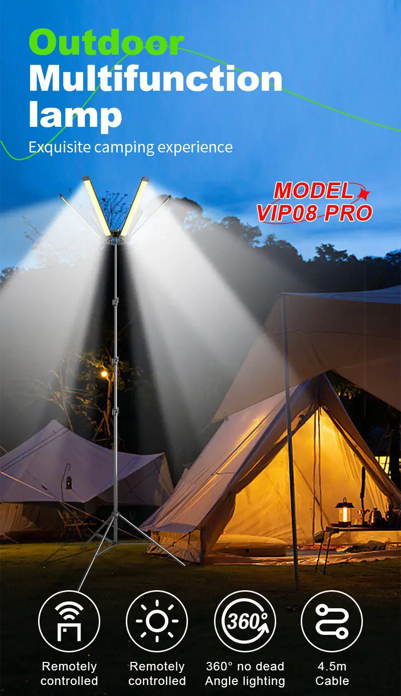 پروژکتور کمپ Toby’s – مدل VIP08Pro